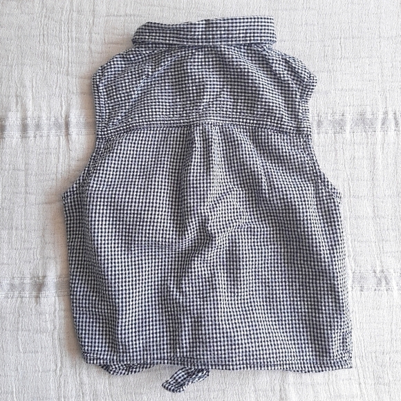 H&M sleeveless collared blouse size 8-9 years - Picture 2 of 8